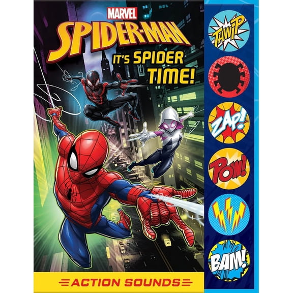 Marvel Spider-Man: It's Spider Time! Action Sounds Sound Book