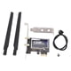 thumbnail image 5 of Adaptador Inalámbrico PCIE, Chipset 8265AC De Tarjeta De Red Inalámbrica PCIE Estable De Doble Banda Para Pantallas Publicitarias Para Computadoras Todo En, 5 of 7