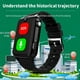 thumbnail image 4 of Elderly GPS Watch 4G Bracelet Health Temperature SOS Old People Locator GPS Wristwa, 4 of 5