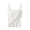 White, variant on Fanxing Women's Cotton Tank Top with Build in Bra Adjustable Wider Strap Camisole Basic Cami Tanks Black,XL