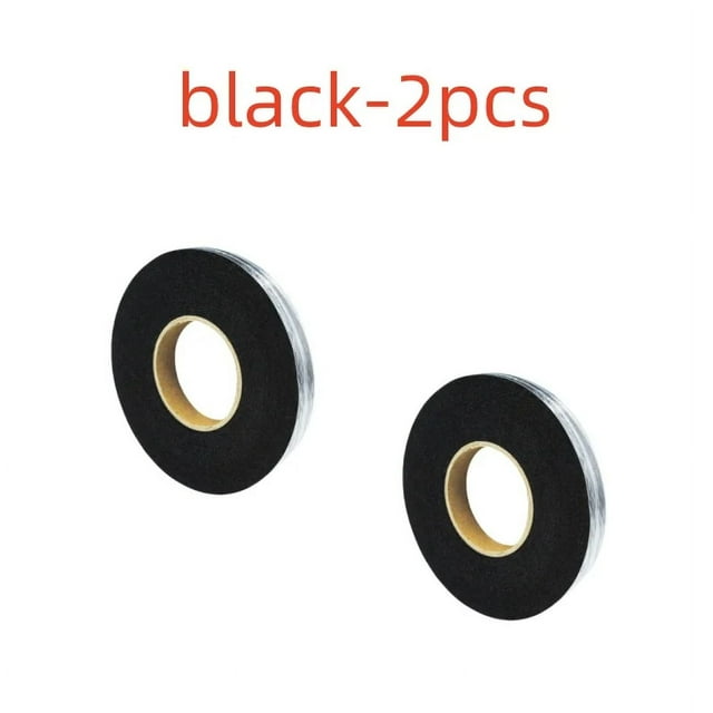 Double-sided Non-woven Interlining Adhesive Fabric Cloth Iron On Hem Tape Interlining Web DIY Sewing Crafts black-2pcs 1cm x 70yards