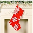 thumbnail image 1 of Teissuly New Christmas Decoration Plush Snowflake Christmas Socks Christmas Tree Pendant Home Decoration Teissuly WER202310235861, 1 of 4