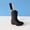 Black, variant on Western Cowboy Boot Pencil Holder - Rustic Desk Organizer for Home Office Decor, Unique Western Gift