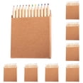 thumbnail image 1 of Back to schol!Yuehao Colored Pencils Set, 12 Pre-Sharpened Drawing Pencils Per Box, 12 Boxes (144 Pencils total), Brown, 1 of 5