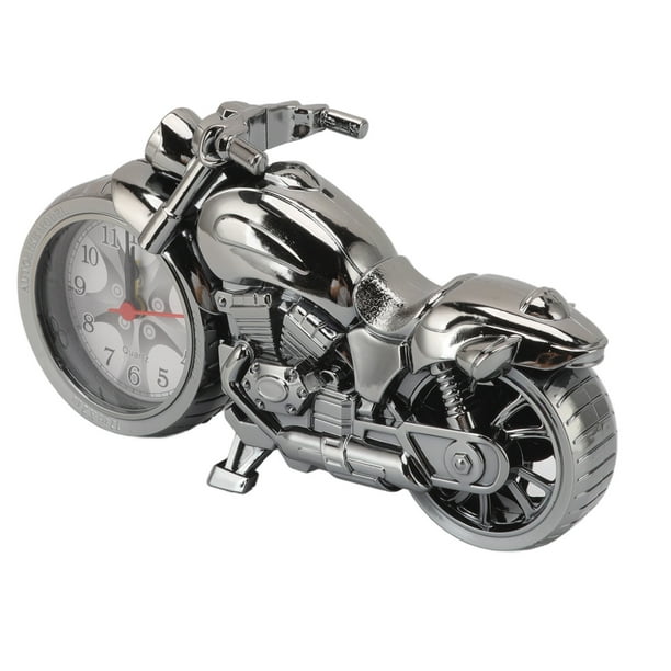 Reloj despertador modelo motocicleta, reloj despertador motocicleta ingeniosa simulación reloj despertador motocicleta reloj despertador motocicleta funcionalidad de alta precisión