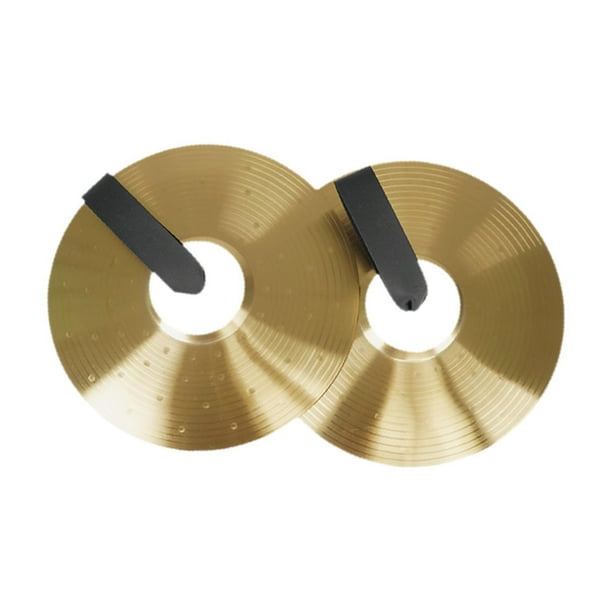 Par de platillos Crash platillos Hi Hat platillos de mano platillos pesados de percusión para fiestas actuaciones en casa 250 250 mm