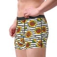 thumbnail image 3 of Kdxio Men's Boxer Briefs with Cute Sunflowers Print - Comfortable and Breathable Underwear for Everyday Wear, 3 of 7