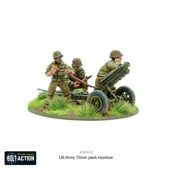 Warlord Games Bolt Action: US Army 75mm Pack Howitzer WGB-AI-33