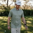 thumbnail image 5 of Burlebo Men's Performance Short Sleeve Polo Golf Shirt., 5 of 5
