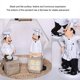 thumbnail image 3 of Estatuilla De Estatua De Chef Francés, Resistente A La Abrasión, Compacta, De Apariencia Linda, Estatua Decorativa Multifuncional De Chef Francés Para Sala De Estudio, 3 of 7