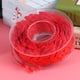 thumbnail image 3 of 1 rollo de cinta con forma de hoja para embalar regalos, cinta decorativa para manualidades, para niños y niñas (roja), 3 of 7