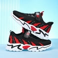 thumbnail image 4 of Zshosam Kids Shoes Toddler Boys Kids Shoes Boys Sneakers Lightweight Running Athletic Shoes Size 4.5,(Red Big Kids 4.5), 4 of 9