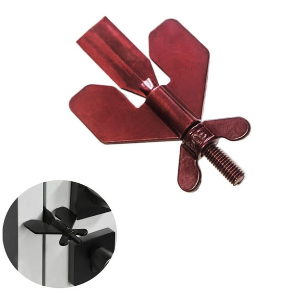 Clearance Hardware door stopper under $6,Door Lock Door Lock Portable Travel Hotel Door Lock Home Door Locker Travel Locks C 1PC
