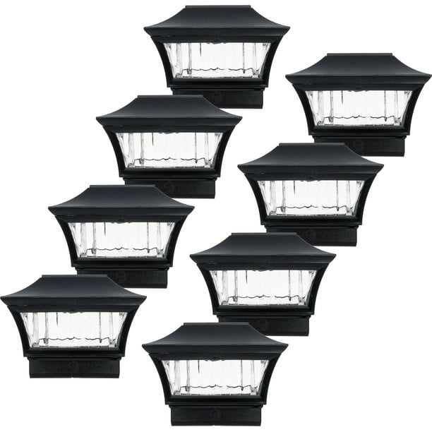 GreenLighting Solar Post Lights Solar Deck Post Top LED Lights