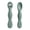 4, variant on KGJQ 2Pcs Silicone Baby Spoon, Soft Toddler Training Spoon for Puree Fruit Puree, Non-Slip Handle Infant Feeding Spoon for Self Feeding, Baby Led Weaning Supplies