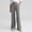 *Gray, variant on ClodeEU Women's High Waist Corduroy Wide Leg Pants with Pockets, ComfortCausal Dress Pants Army Green,Womens Plus L