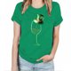 thumbnail image 1 of Fiudx Ofertas y Liquidaciones Blusa Cómoda Elástica Informal Sólida de Manga Corta con Cuello Redondo para Mujer a La Moda, 1 of 3