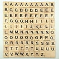 thumbnail image 5 of Scrabble Letters Wooden Scrabble Tiles 200 X Scrabble Bricks Alphabet Board Game, 5 of 5