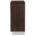 thumbnail image 4 of Baxton Studio Excel Buffet Moderne et Contemporain Brun Foncé Armoire de Rangement, 4 of 5