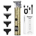 thumbnail image 1 of Fannas Cortapelos para hombres, cortapelos profesional, peluquero, inalámbrico, sin espacios, con pantalla LCD, regalos para hombres, recortador de barba, forros en T, afeitadoras, cortapelos para cor, 1 of 5