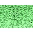 thumbnail image 1 of Ahgly Company Indoor Rectangle Abstract Emerald Green Modern Area Rugs, 8' x 12', 1 of 4