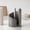Gray, variant on Mountain Paper Towel Holder, Countertop Stand with Natural Mango Wood Base & Iron Holder, Holds Jumbo/Mega Rolls, No Tools Required, Kitchen & Dining Organizer