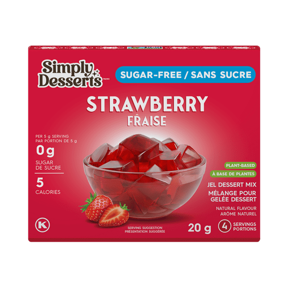Simply Desserts - Strawberry Jel Dessert, 20g