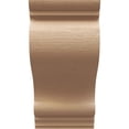 thumbnail image 2 of 7"W x 7"D x 14"H Wide Scroll Rough Cedar Woodgrain TimberThane Corbel, Primed Tan, 2 of 6