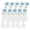 White, variant on 10 Count Toothbrush Replacement Heads Compatible with Oral B iO 2/3/4/5/6/7/8/9/10, Medium Bristles for Gentle Gum Care, Round Toothbrush Head, 360°Deep Cleaning Rotating Powerhead, Black