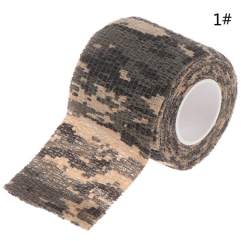 1Pc Outdoor Camo Gun Hunting Waterproof Camping Camouflage Stealth Duct Tape_ti 