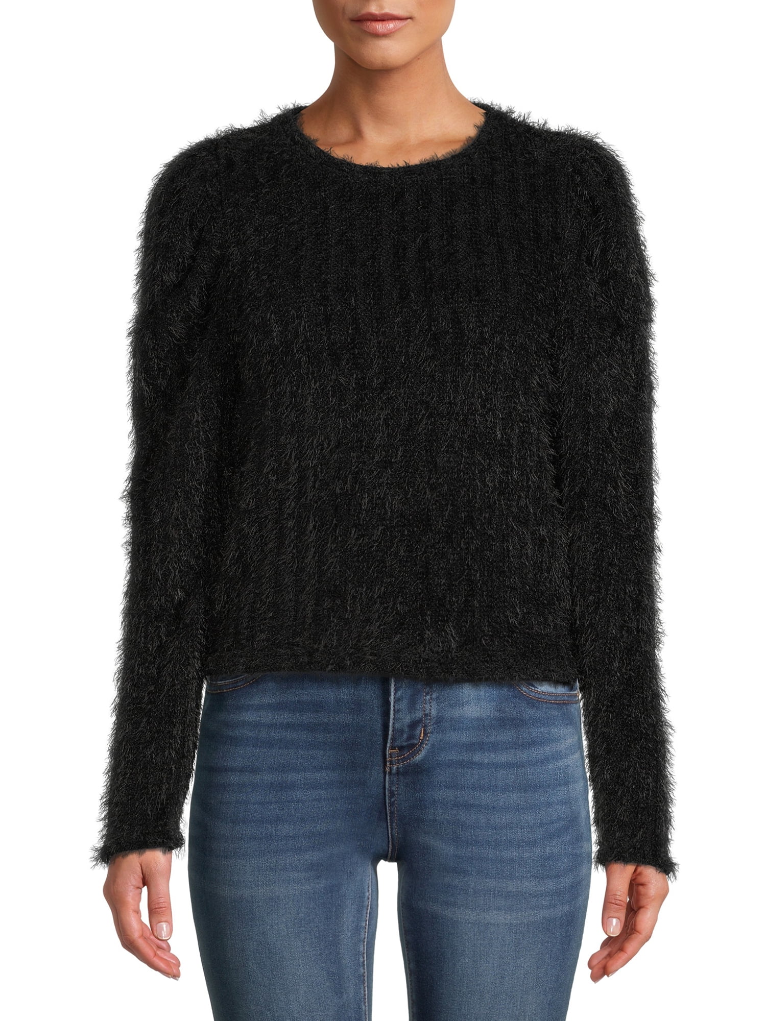 feather sweater for ladies