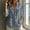 Gray women summer button down shirts a1, variant on Women Summer Button Down Shirts Long Sleeve Collared Casual Loose Blouses Solid Basic Tops For Vacation Beach Work Daily Wear, White XL
