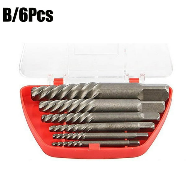 5/6 Broken Bolt Remover Screw Extractor Easy Out Drill Reverse Stud