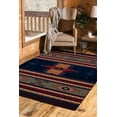 thumbnail image 2 of United Weavers of America Manhattan Collection Indoor Rug, 1'10" x 3', Navy, 2 of 2