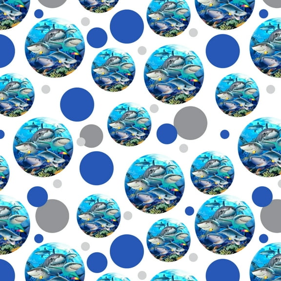 Shark Ocean Selfie Premium Gift Wrap Wrapping Paper Roll
