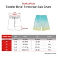 thumbnail image 2 of Rokka&Rolla Toddler Boys' Swim Trunks with Mesh Liner Baby Swimwear, UPF 50+ Sizes 2T-5T, 2 of 6