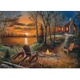 thumbnail image 2 of Cobble Hill Jigsaw Puzzle - Fireside, 500 Piece Puzzle, 2 of 4