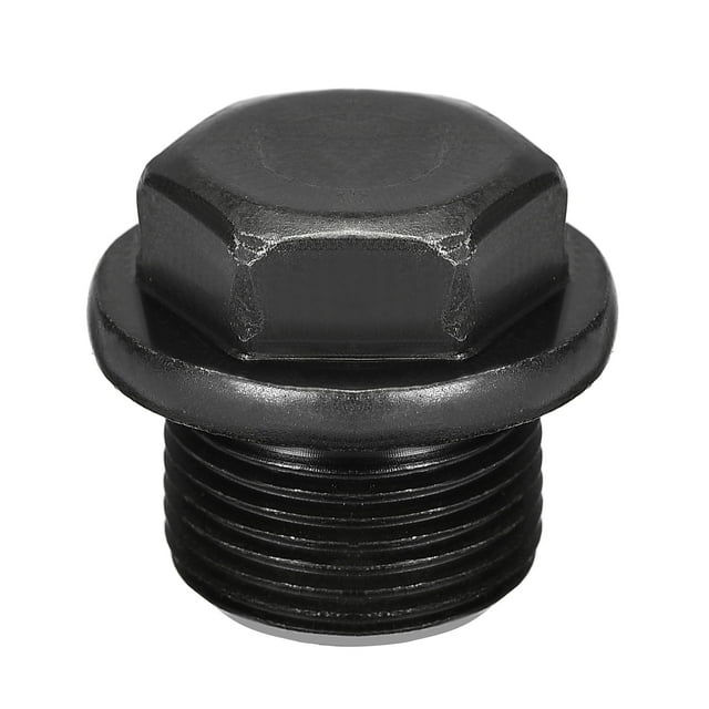 Unique Bargains Bouchon de Raccord de Tuyau de Tête Hexagonale Extérieure Filetage Mâle en Acier au Carbone