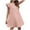 Pink, variant on Efsteb Women's Sleeveless Maternity Dress Maternity Clothes Pregnancy Solid Color Casual Round Neck Loose Stretchy Comfy Tank Dress(Pink,L)