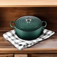 thumbnail image 5 of Horno holandés Le Creuset de hierro fundido esmaltado, 4,5 L, alcachofa, 5 of 5