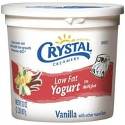 Crystal Creamery Crystal Vanilla Yogurt Quart