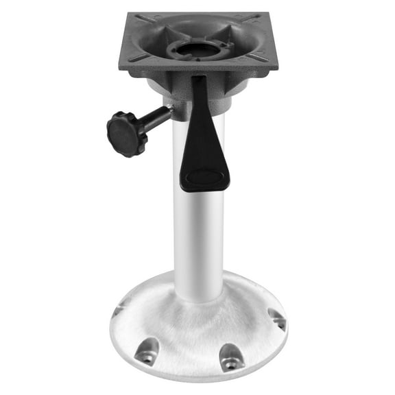 Wise 8WP24-15S Aluminum 15" Fixed Height Pedestal, ABYC Class AD Driver/Passenger