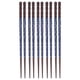 thumbnail image 2 of Palillos chinos reutilizables, juego de 5 pares de palillos reutilizables antiadherentes, palillos de madera muy recomendados, 2 of 12