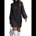 thumbnail image 1 of Suéteres Tipo Cárdigan para Mujer, Abiertos Al Frente, para Otoño e Invierno, de Larga, Holgados, Informales, para Abrigo. Negro XL, 1 of 10