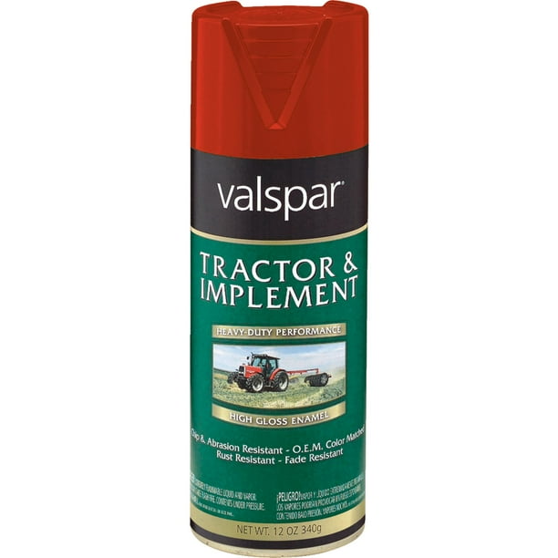 Valspar Tractor & Implement Spray Paint Enamel
