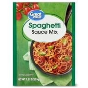 Great Value Spaghetti Sauce Mix, 1.37 oz