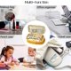 thumbnail image 5 of large capacity pencil case pencil bag school stationery organizer makeup bag,yellow 26-27s, 5 of 5