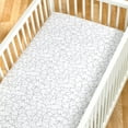 Little Star Organic Pure Organic Cotton Crib Bedding Set, 3 Pc, Gray