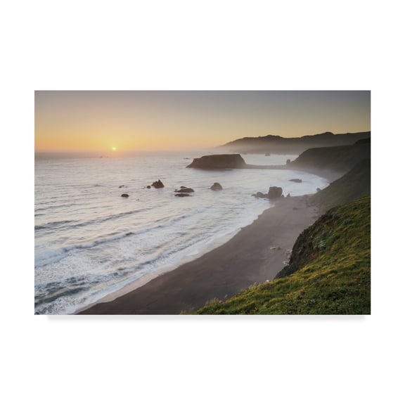 Trademark Fine Art 'Sonoma Coast I' Canvas Art by Alan Majchrowicz