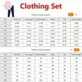 thumbnail image 5 of Toddler Girl Pants Set Pink Dot Long Sleeve Pocket Sweatshirts Cotton Casual Blue Leggings Outfits Winter Clothing Set 4T, 5 of 5